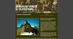 Desktop Screenshot of magnumhunts.com.au